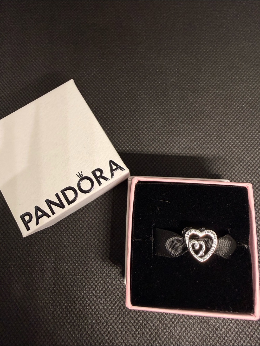Pandora Love You Mom Infinity Heart Charm